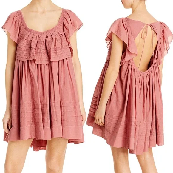 free people hailey mini dress Free People Hailee Mini Dress in Pretty Penny